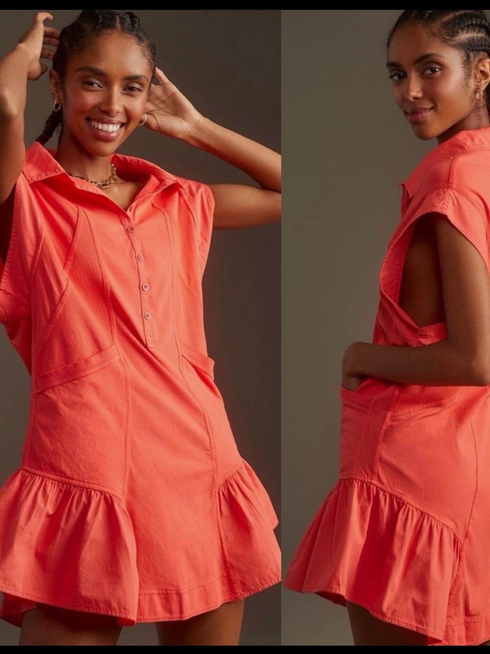 Anthropologie Daily Practice Tango Shirt Dress - Picture 5 of 5